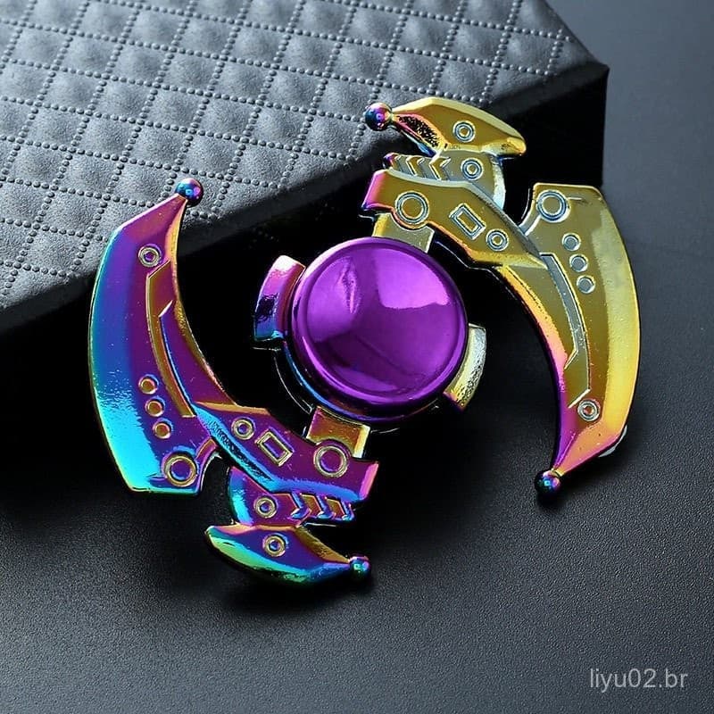Brinquedos de Dedo EDC para Crianças Brinquedos Giratórios Spinner de Mão Gyro Aliviar Ansiedade e Estresse