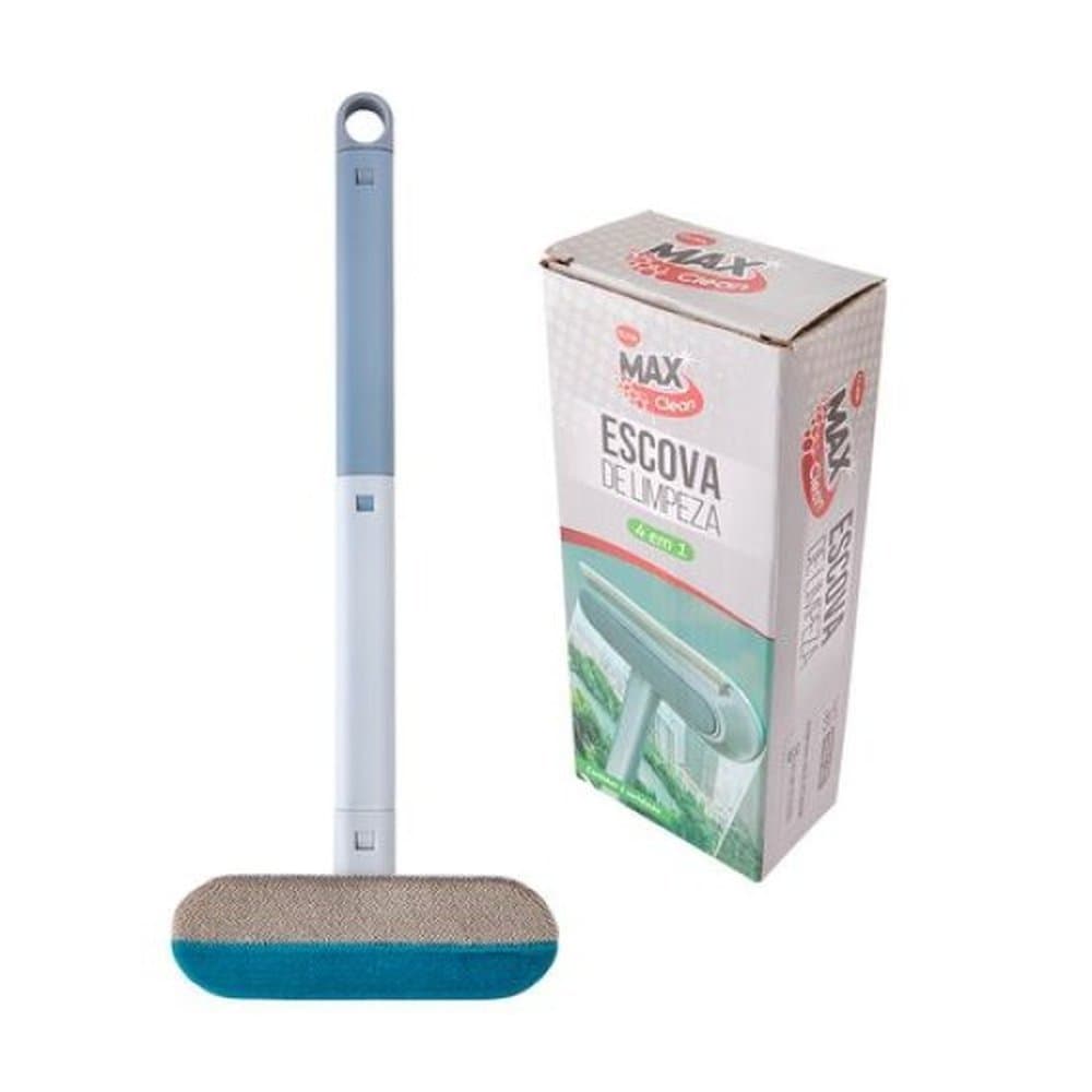 Escova de Limpeza 4 em 1 Clink Multifuncional | Escova para Banheiro, Cozinha, Rejuntes, Azulejos