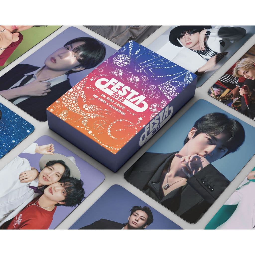 55 unidades.   Correio Colorido BTS 12ª Festa Bangtan Boys lomo Army lemo Grand Valas 3MOR MADI