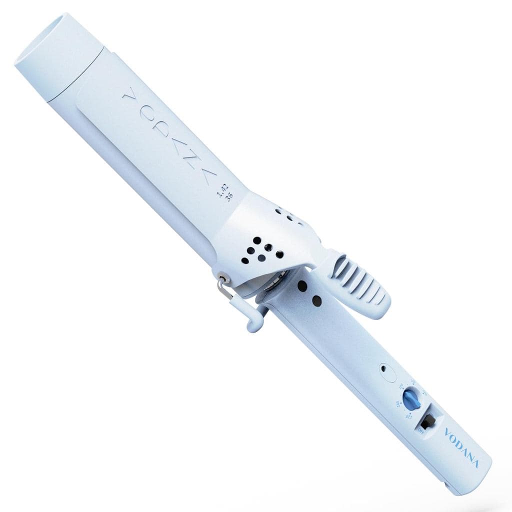 VODANA Professional GlamWave Modelador de Cabelo Cerâmico, Cachos Naturais de Longa Duração, Aquecimento Instantâneo, Mo