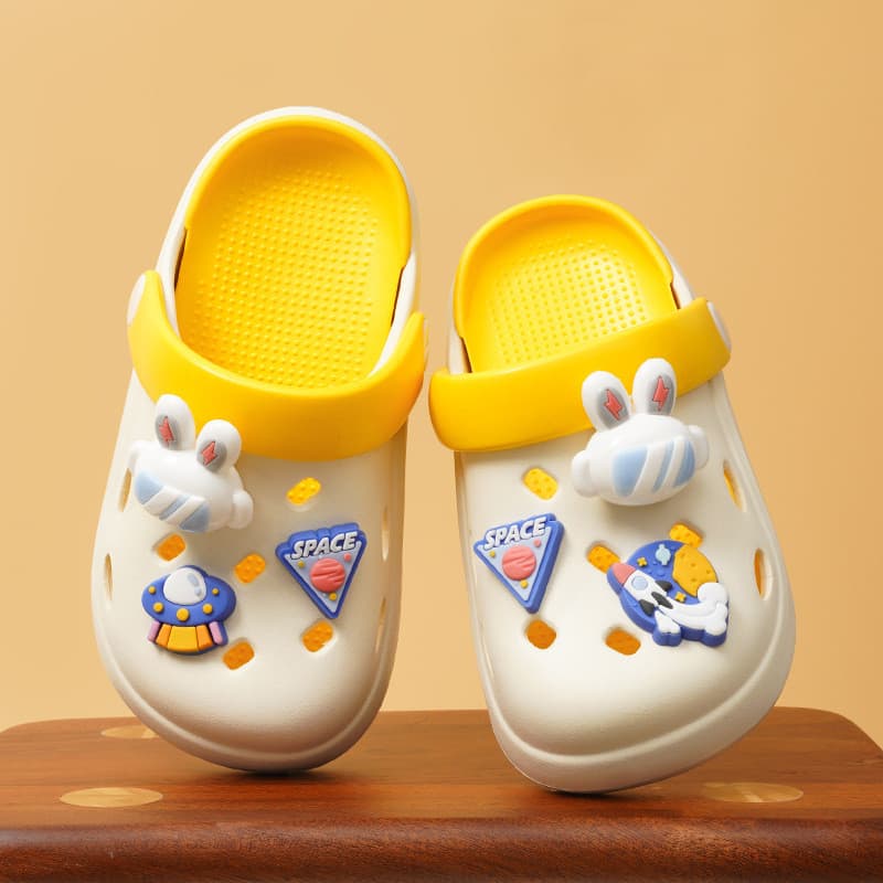 Verão crianças chinelos sandálias chinelos meninos meninas banheiro antiderrapante bebê buraco sapatos crianças dos dese