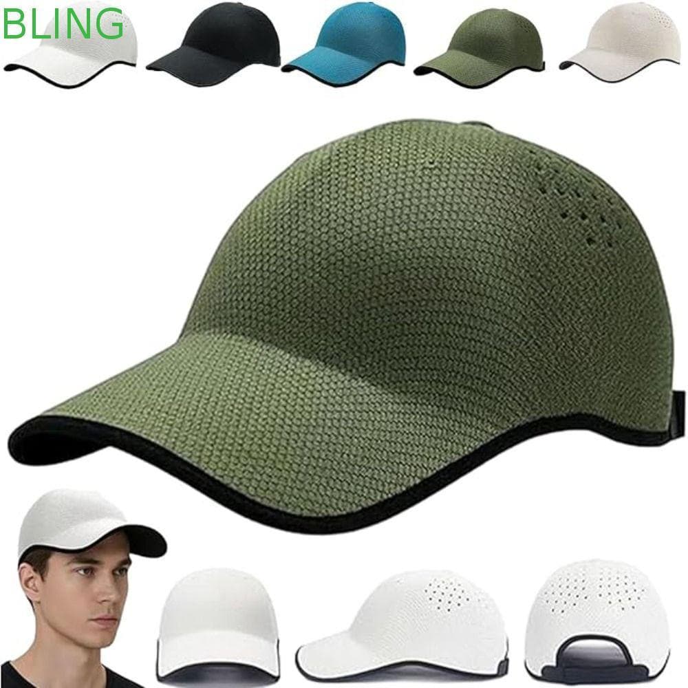 Boné de Beisebol BLING, Chapéu Esportivo Sem Costura de Secagem Rápida para Atividades ao Ar Livre, Feito de Poliéster R