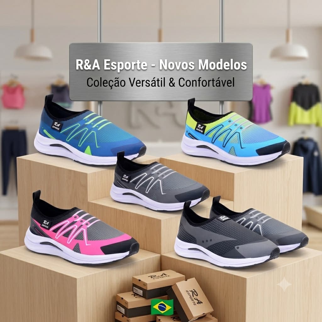 Camisetas feminina e maculina Tenis meia leve e confortavel, muito macio e leve academia RA ESPORTES