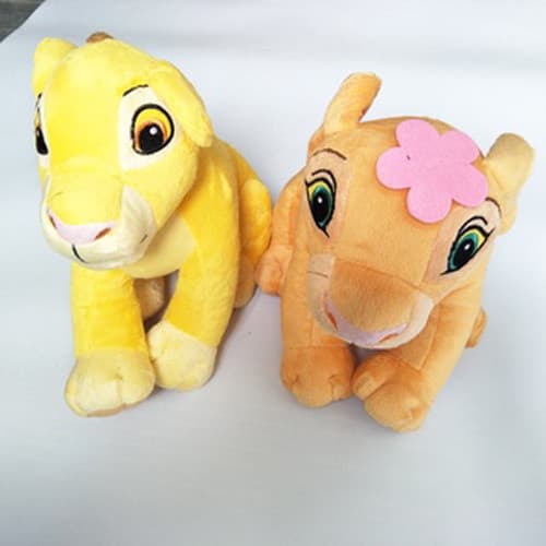 Criança Rei Leão Recheado Brinquedo De Pelúcia