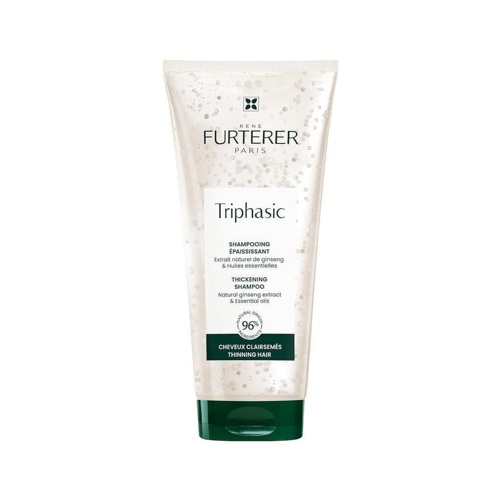 Shampoo para Crescimento Capilar TRIPHASIC da Rene Furterer – Adequado para cabelos ralos – Aumenta a densidade e a forç