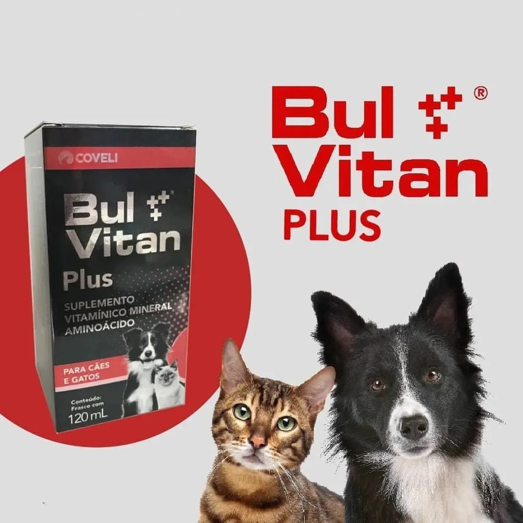 Vitamina Para Gatos Engordar Bulvitan Plus 120ml