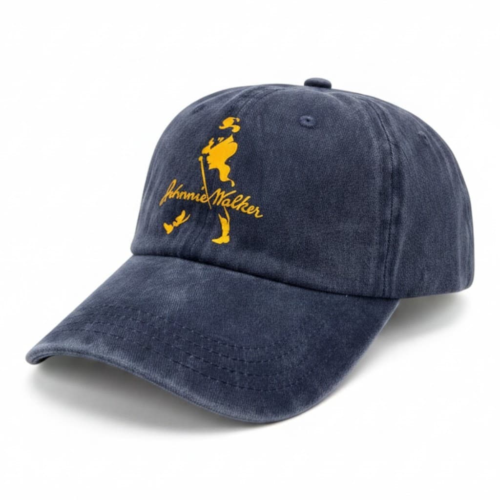 Bone Estilo Johnnie Walker Desbotado Retro Vintage Premium