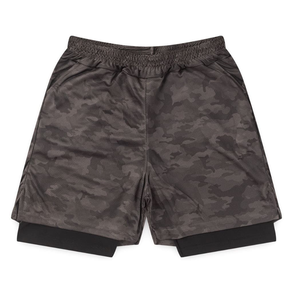 Bermuda Short Dry Fi de compressão Academia Masculino Adulto Com Forro Ou Sem Crossfit  Tamanho p m g gg