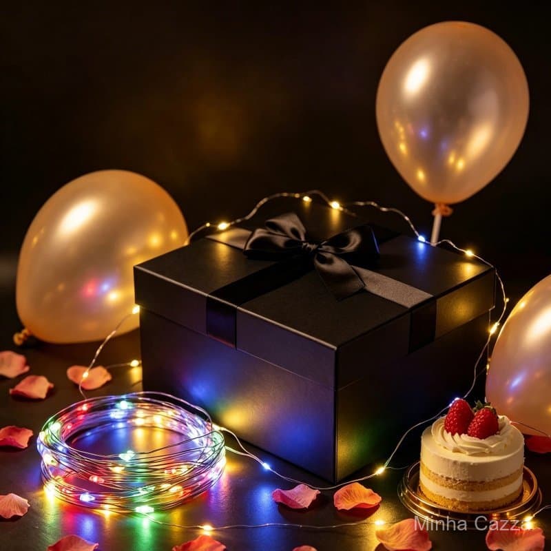 3/4/5 Pcs Iluminação De Festa Sem Tomada 2M 20 Luzes Coloridas Caixa Bateria Separada Para Enroscar Em Flores