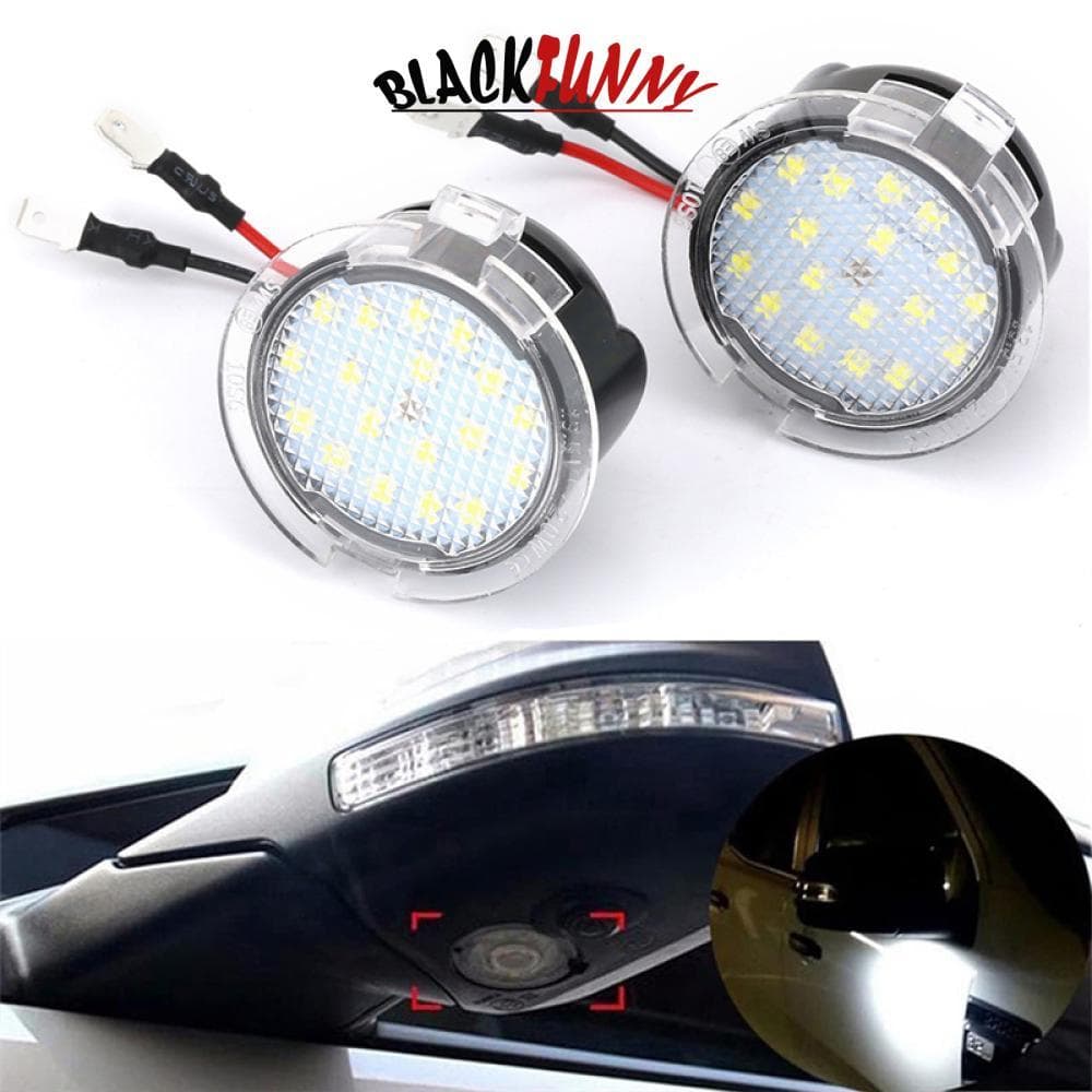 BLACKFUNNY 2 Pcs Carro LED Sob Espelho Retrovisor Lateral Poça Luz Para Ford F-150 Edge Mondeo MK5 N3X1