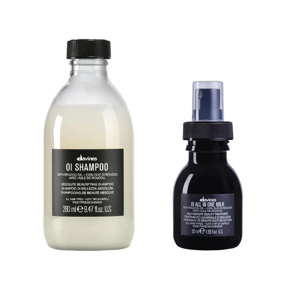 Shampoo Davines OI |   Shampoo Nutritivo para Todos os Tipos de Cabelo |   Brilho, Volume e Cabelos Sedosos e Macios Tod