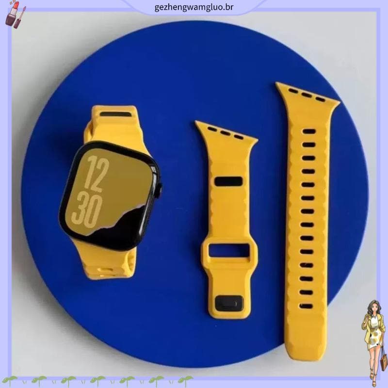 Adequado para Apple iwatchUltra cinta corte diagonal relógio irregulars11/S10/9/8/SE pulseira diagonal