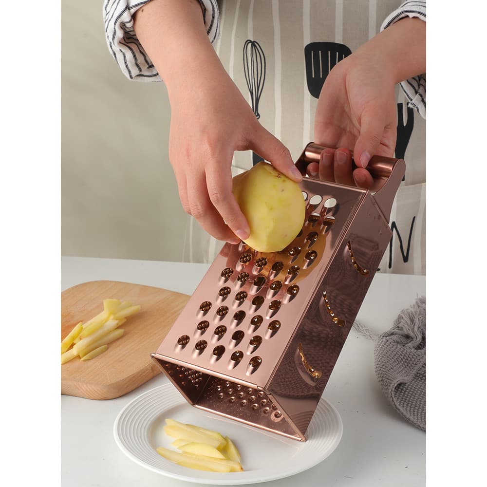 Ralador multifuncional de aço inoxidável, cortador de vegetais, ferramenta útil, espessada, cozinha doméstica, multifunc