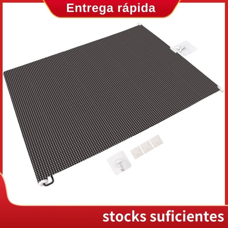 Portão Retrátil Para Animais De Estimação 15.7 Pol . X 49.2 , Porta De Tela , Portátil Com Faixa Reforçada
