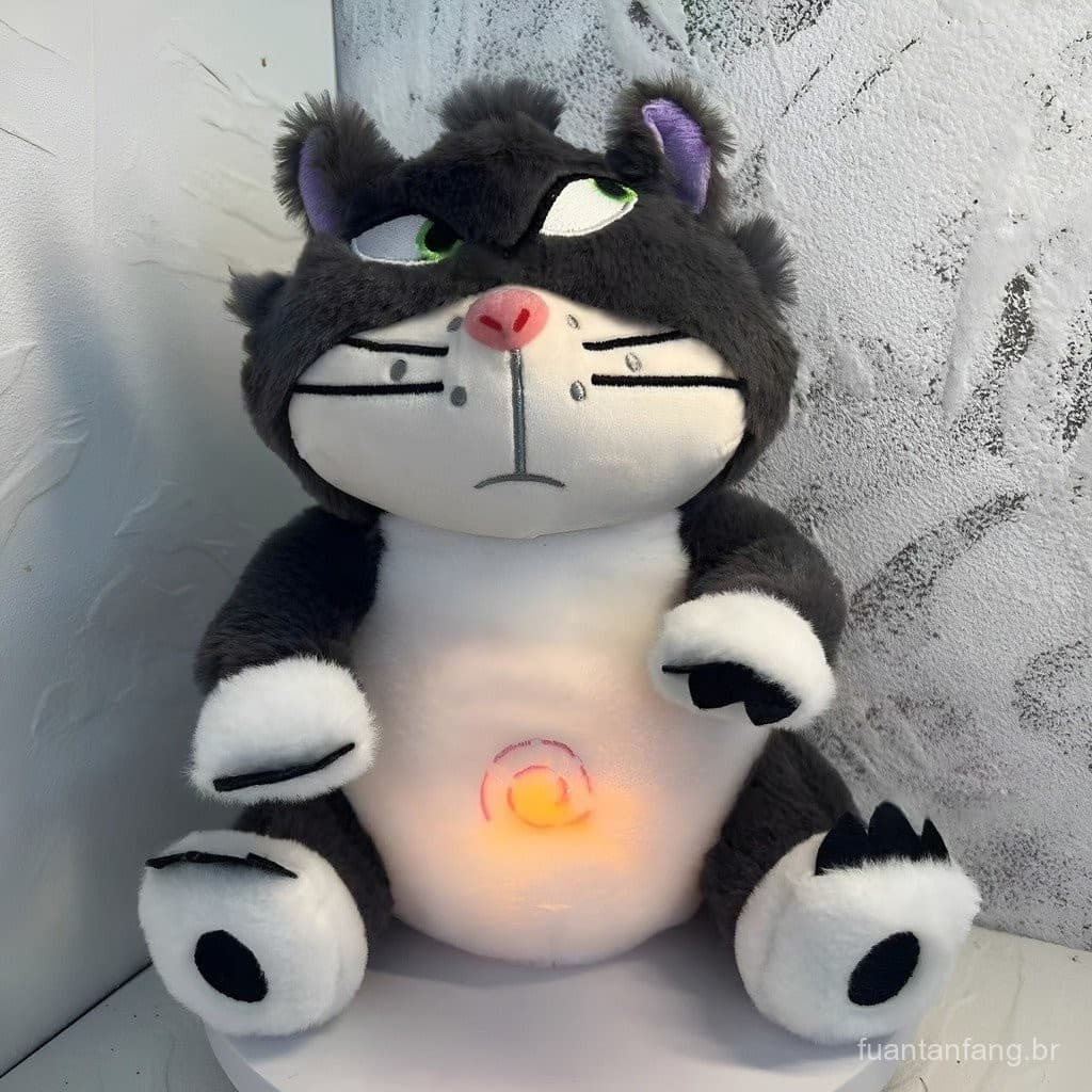 Brinquedo de Dormir Infantil Urso Confortável e Calmante, Alívio de Ansiedade para Bebês, Brinquedo de Respiração, Bonec