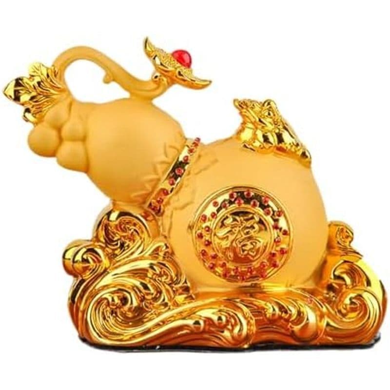 Cabaça De Cobre Puro , Decoração Retrô Para Casa , Mesa , Suprimentos Interiores De Carro , Enfeites Feng Shui De Escrit