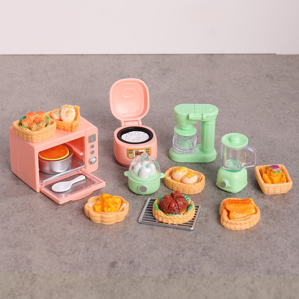 Acessórios para Bonecas D-1, Conjunto de Pães Simulados, Novo, Escala 1/12, Comida em Miniatura para Casa de Bonecas, Fo
