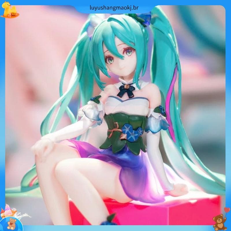 Novo produto Hatsune Miku manhã glória fada feito à mão cenário periférico instantâneo macarrão imprensa chassi do carro