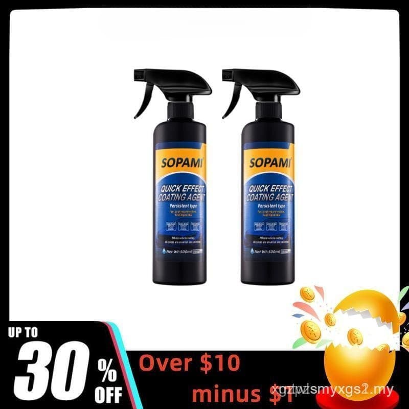 2025 Atualizado 500ML Fórmula Avançada 3 em 1 SOPAMI Spray de Revestimento Automotivo Proteção Cera Automotiva Rápida Po