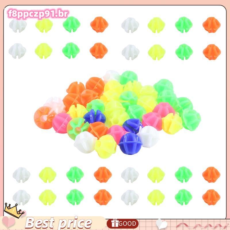 108 Peças Contas Coloridas Decorativas Redondas Para Bicicleta , Decorações De Raios , De Raio Cilp De Plástico