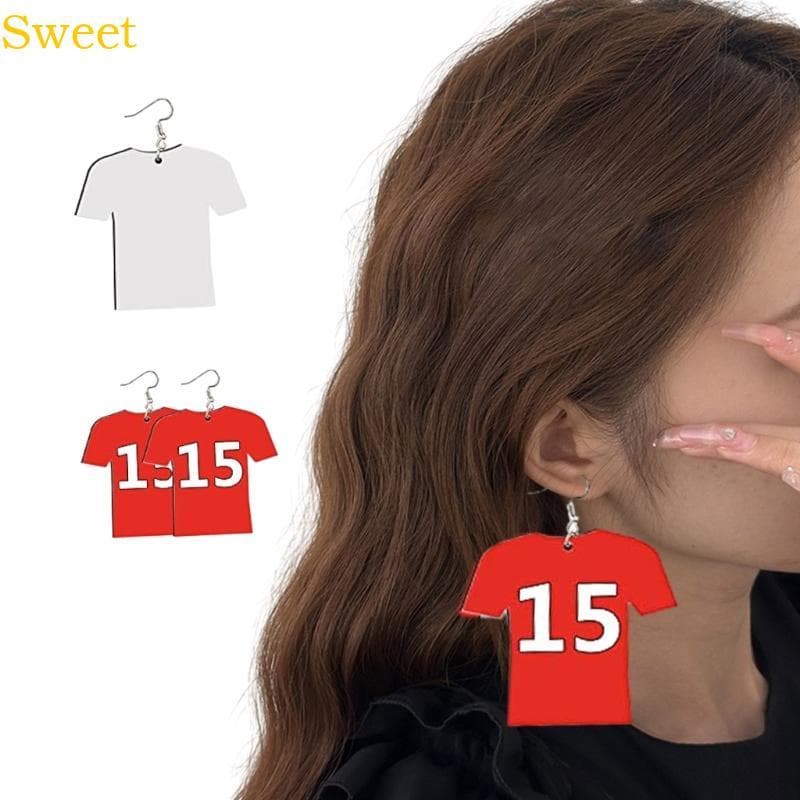 48 Pçs Conjunto Sublimação Brincos Branco Inacabado Balançar Brinco Jóias Artesanato