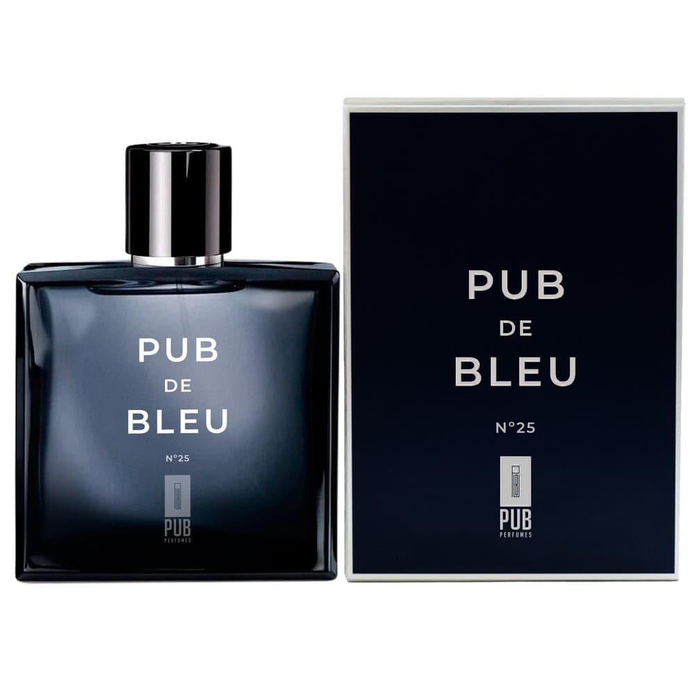 Pub Perfumes - Pub De Bleu - 100ml - Perfume Masculino, Intenso, Aromatico, 24hs De Fixação. Produto Contratipo