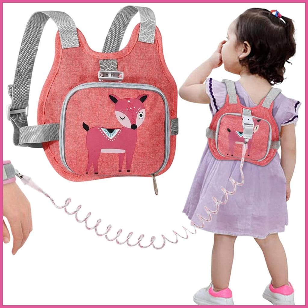 Crianças Mochila Trela Com Elo De Pulso Anti Perdido Ajustável Animal Reflexivo Andando Cinta Para Meninos openalbr