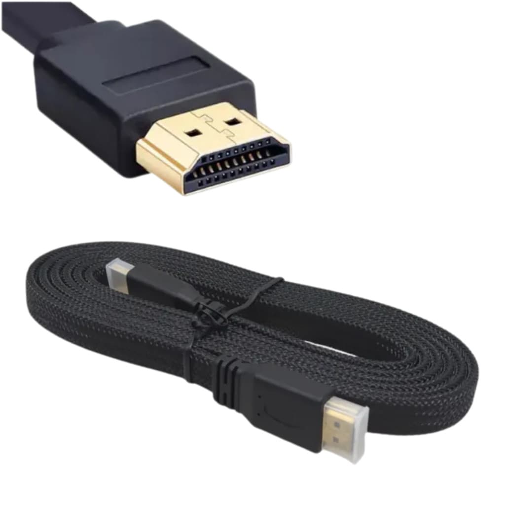Cabo HDMI 2 Metros Full HD 4k Compatível com TV PC Monitor Console