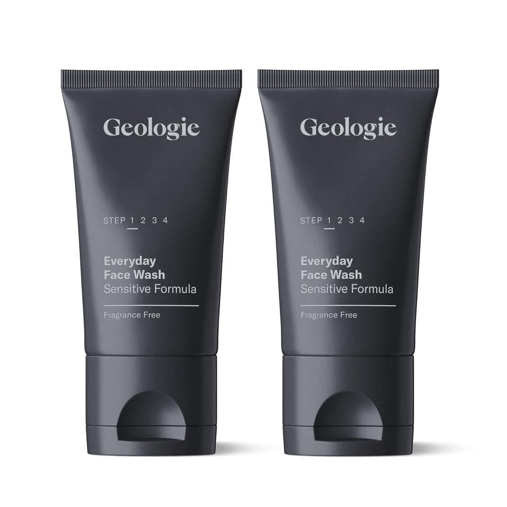 Geologie Sabonete Facial Diário para Pele Sensível |   Limpador Facial Sem Fragrância para Homens e Mulheres |   Control