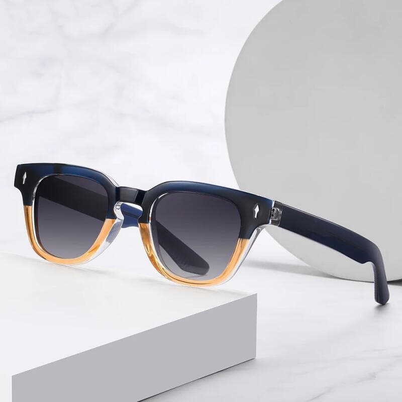 Óculos De Sol Polarizados Quadrados Masculinos TR90 Acetato Moda Para Mulheres Verde Marrom uv400 Unissex 2025
