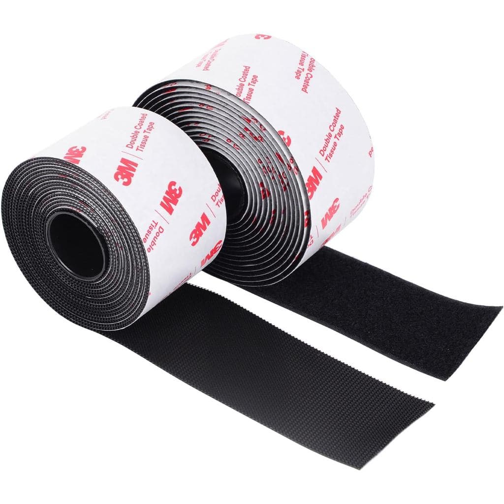 Fita adesiva de velcro de 2 polegadas x 10 pés, fita adesiva forte, autoadesiva de interligação, fita de montagem c