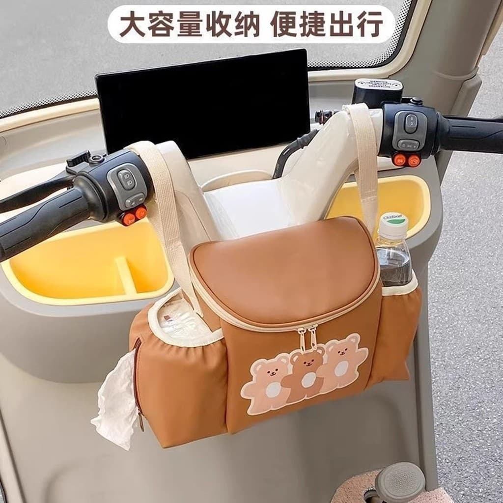 Bolsa de armazenamento portátil e charmosa para carro, bolsa suspensa grande, bolsa de armazenamento com grande capacida
