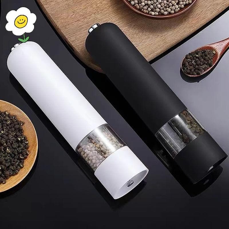 maoting } Moedor Elétrico Automático Reutilizável De Sal E Pimenta Com Luz LED Ajustável Para Uso Doméstico Em Piqueniqu