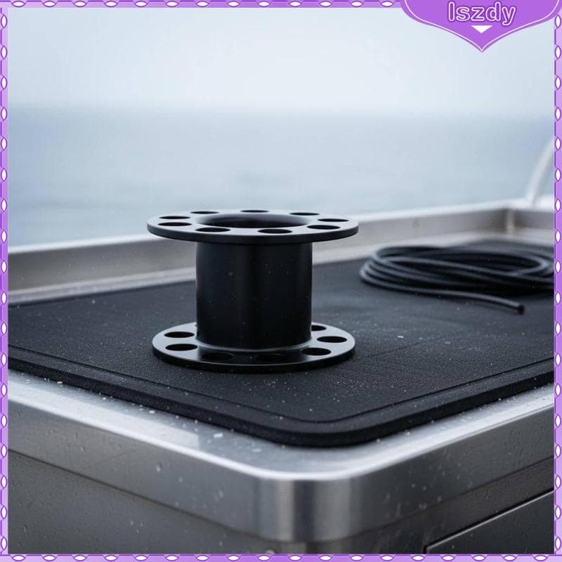 [Lszdy] Design De Água Fria POM Tech Dive Spool Suporte De Linha De Acabamento Polido Leve Para Implantação SMB
