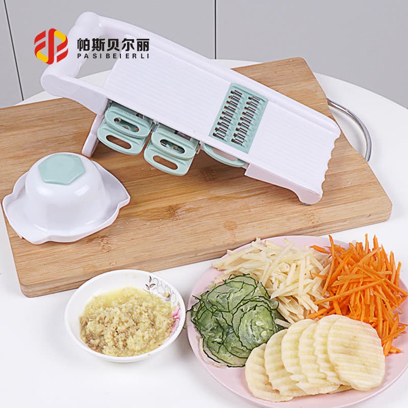 Criativo combinado durável Handguard Multi-função cortador de legumes cozinha Gadget batata triturador Slicer ralador