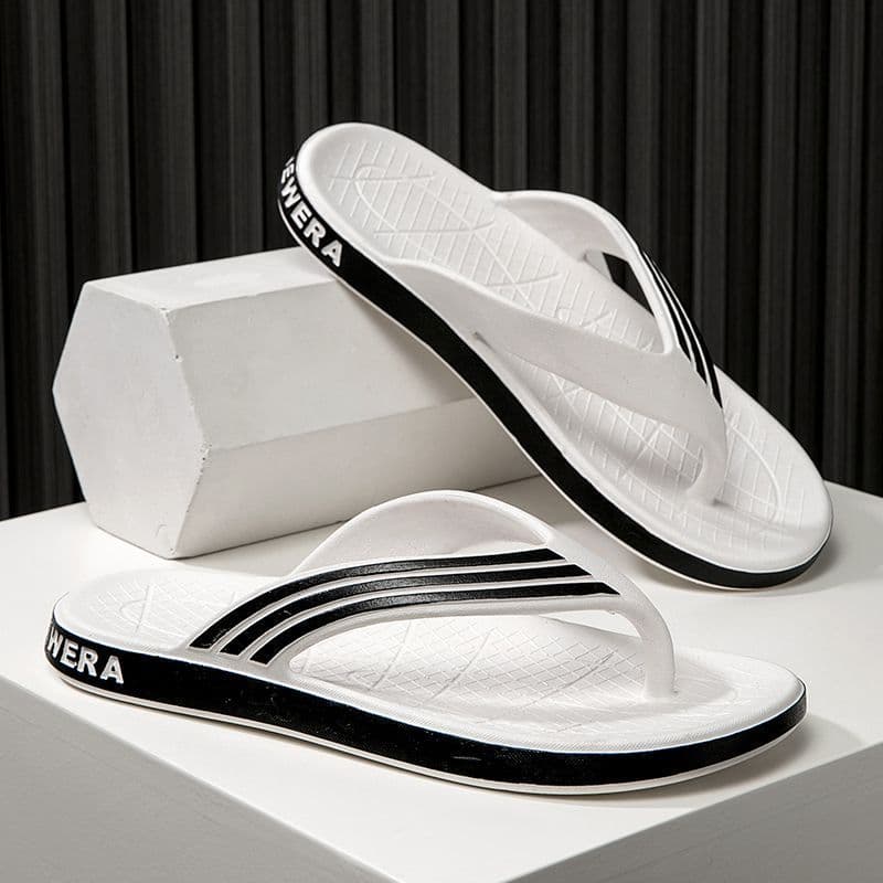 Chinelos chinelos masculinos tamanho grande verão exterior usar antiderrapante praia flip-flops Casual ao ar livre chine