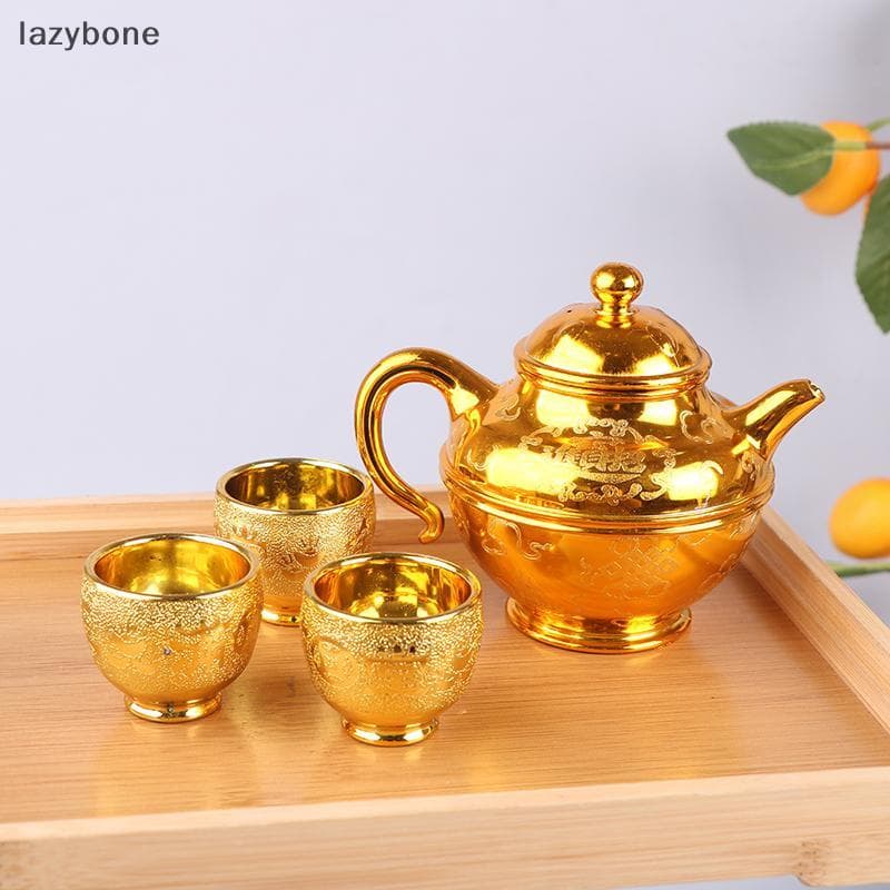 Conjunto De Chaleira De Vinho Vintage Com Copos , Jarro , Bule De Chá E Xícara De Oferta