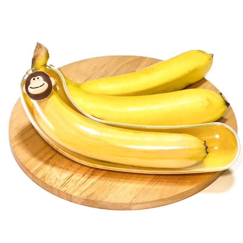 BHTH 1 Pc Caixa De Armazenamento De Banana Portátil Para Crianças Frutas Espremível Geladeira Mais Nítida Ao Ar Livre Su