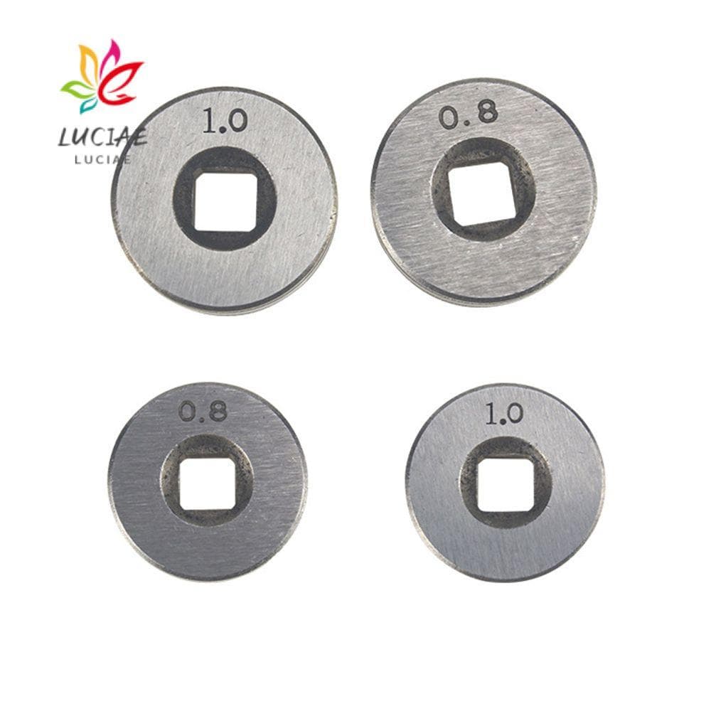 LUCIAE Roda De Transmissão 25x7.4mm Acessório De Soldagem Fornecimento De Solda Guia De Fio MIG