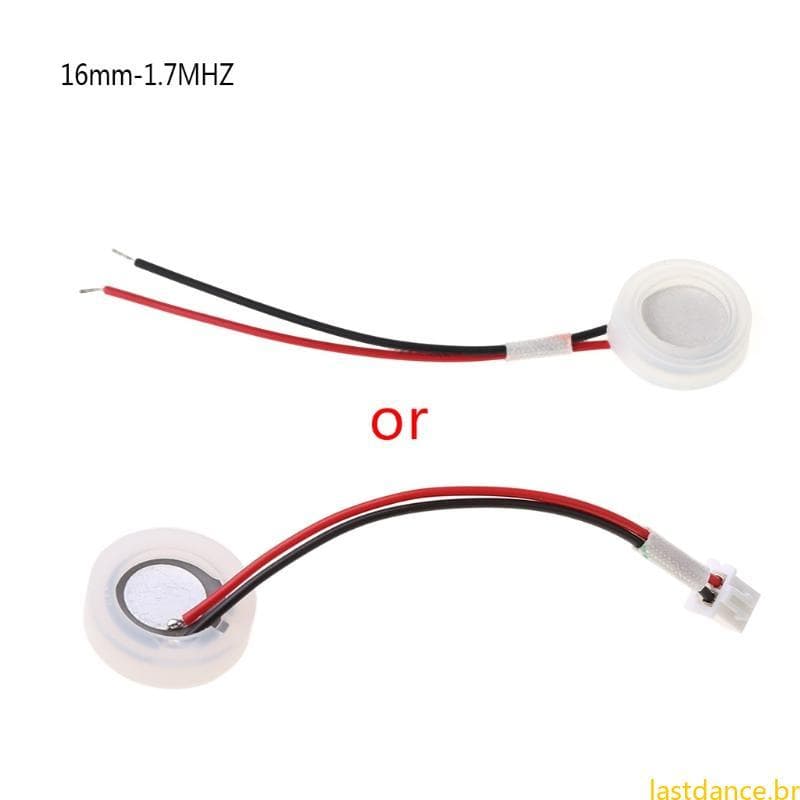 Las D16mm 1 7MHZ Ultrasonic Mist Maker Transdutor Atomização Umidificador Cerâmico