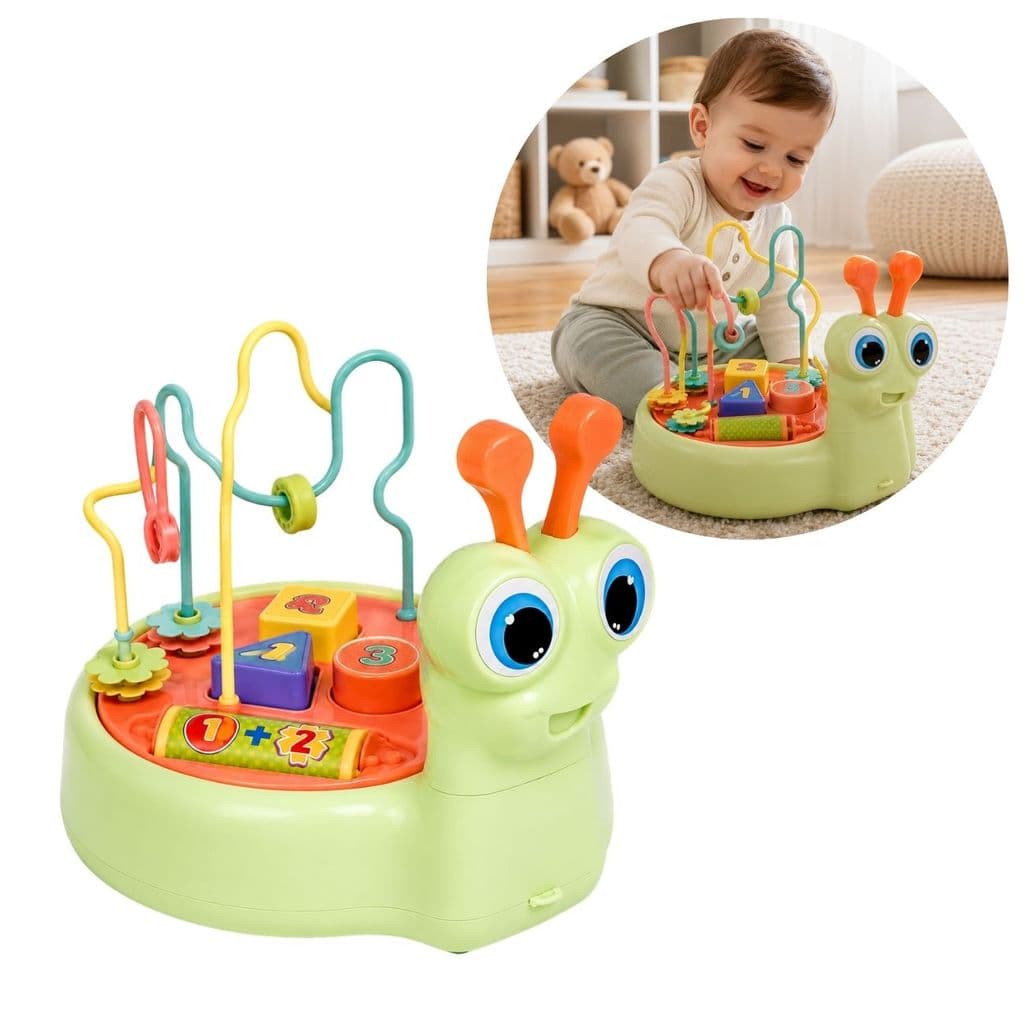 Brinquedo Educativo Caracol Labirinto Sensorial Bebe