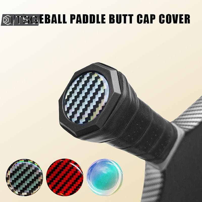 [Trêsgoodstonesgen] Conjunto De Capa De Boné De Pickleball Paddle Butt-Decalque Adesivo 3D Luminoso Tsg