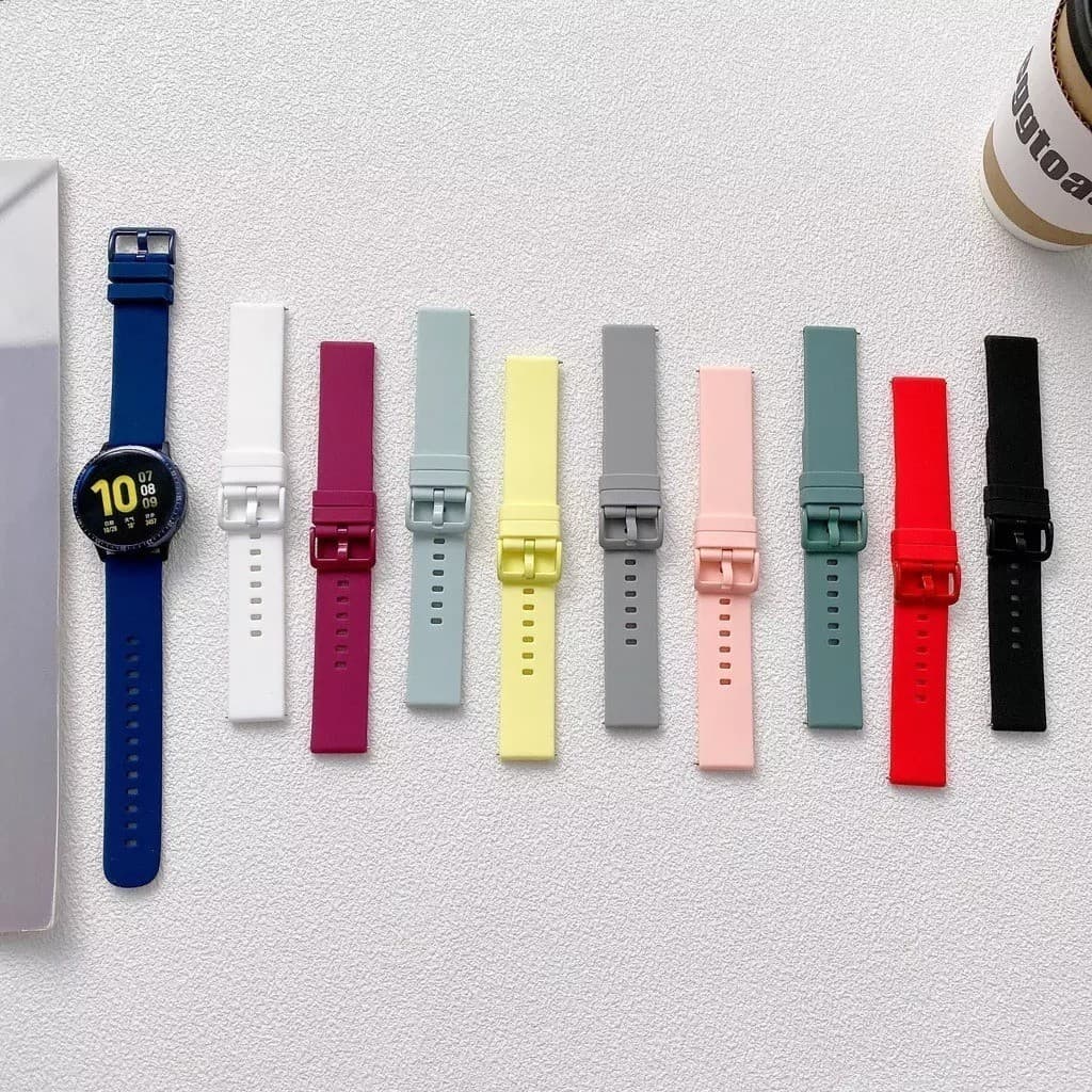 Promoção Pulseira Silicone Fivela 22mm