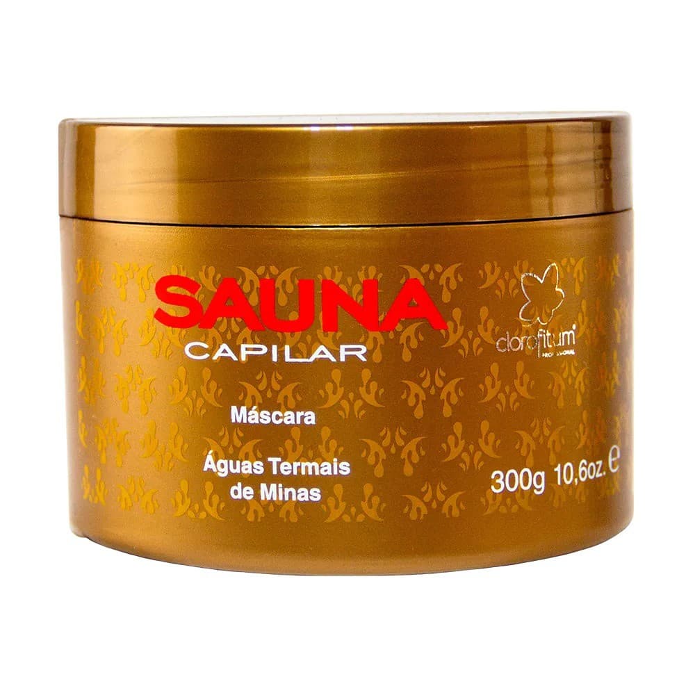 Sauna Capilar Máscara Águas Termais De Minas 300g