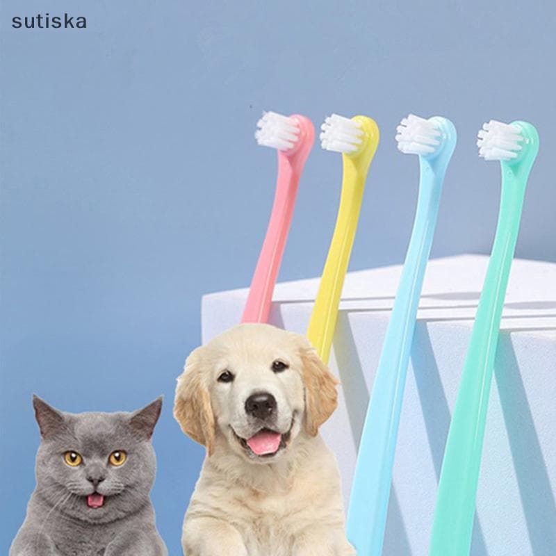sutiska Escova De Dentes Para Cães , Cabeça Pequena Limpeza De Ferramentas De Animais De Estimação Gatos , Produtos BR