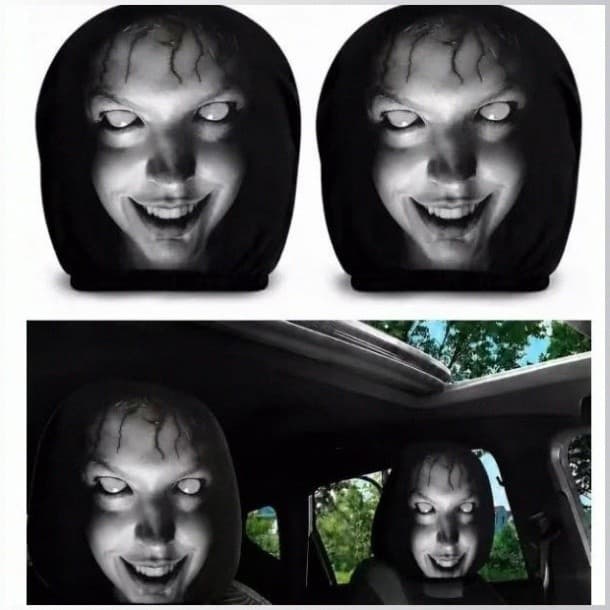 Fronha de Halloween Universal para Carros, Todas as Estações
