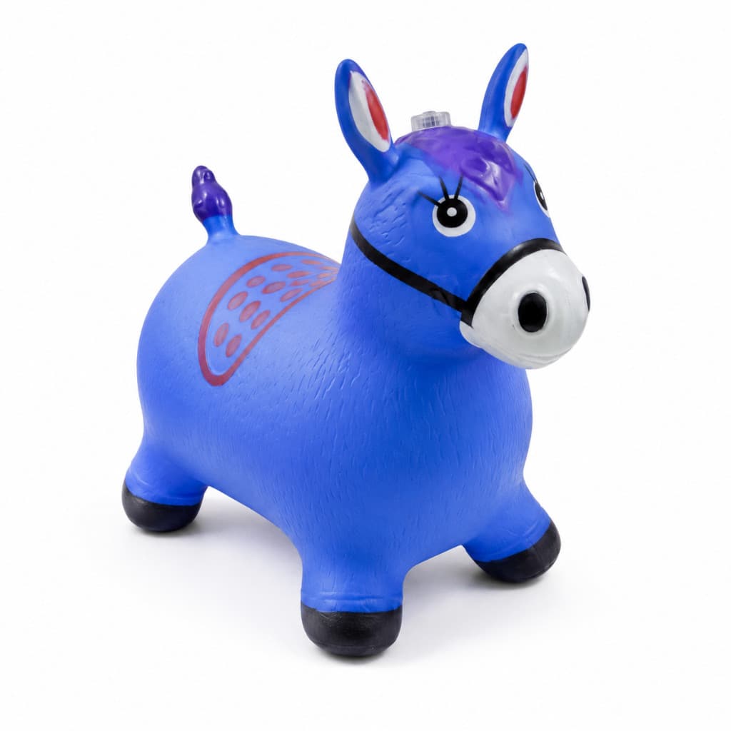Cavalinho Inflável Upa Upa Infantil com Som Luz de LED Brinquedo Pula Pula para Crianças