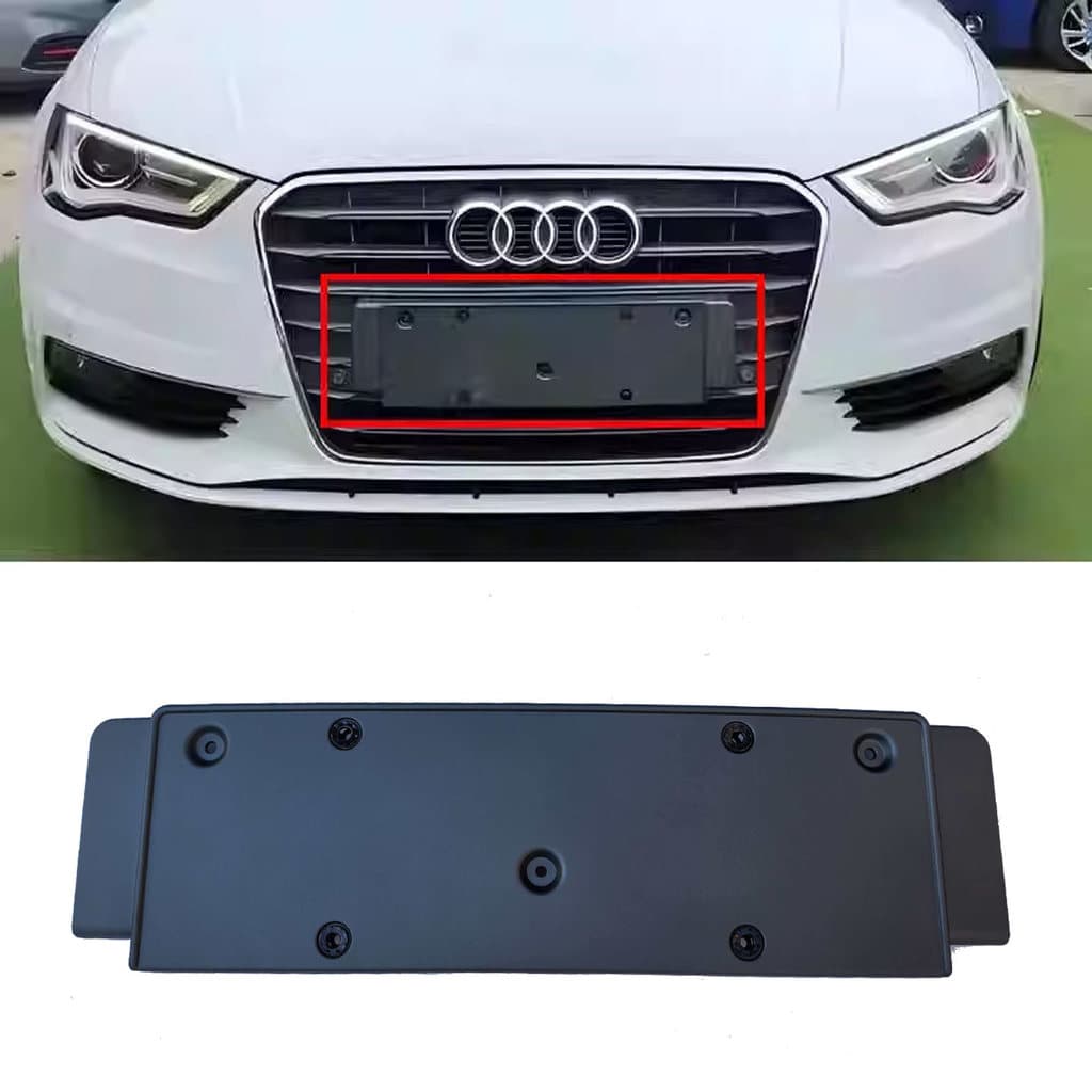 Adequado para 14 15 16 Audi Old A3 Suporte de placa de licença frontal Suporte de placa de licença Suporte de placa de l