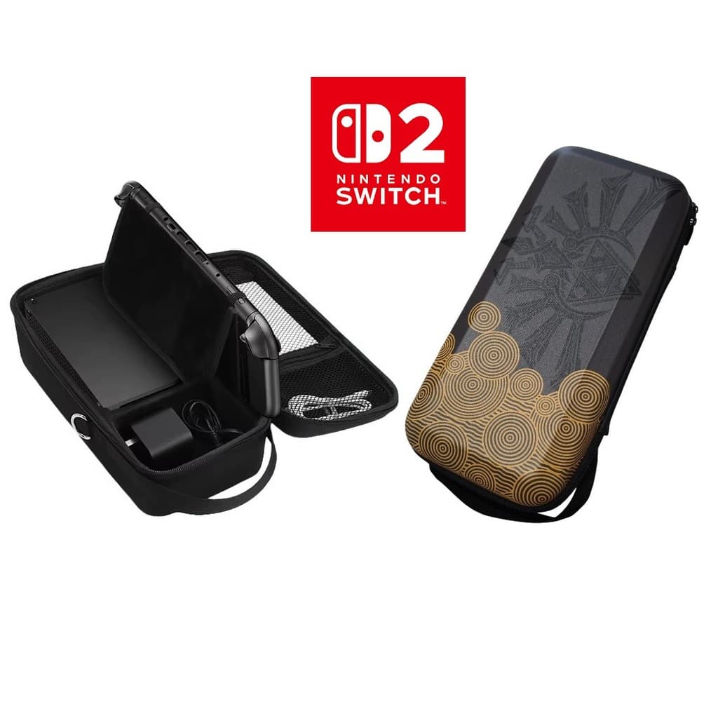 MALETA ZELDA LINK NINTENDO SWITCH 2 PORTÁTIL NS2 BOLSA BAG PROTEÇÃO TRANSPORTE