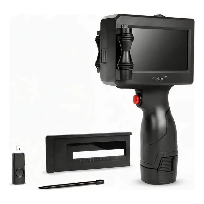 Codificador Jato Tinta Portatil Tela 4.3 600dpi